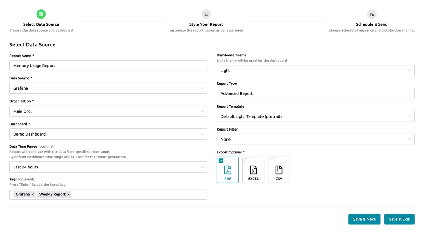 Create Grafana Reports with Ease Create Grafana Reports with Ease