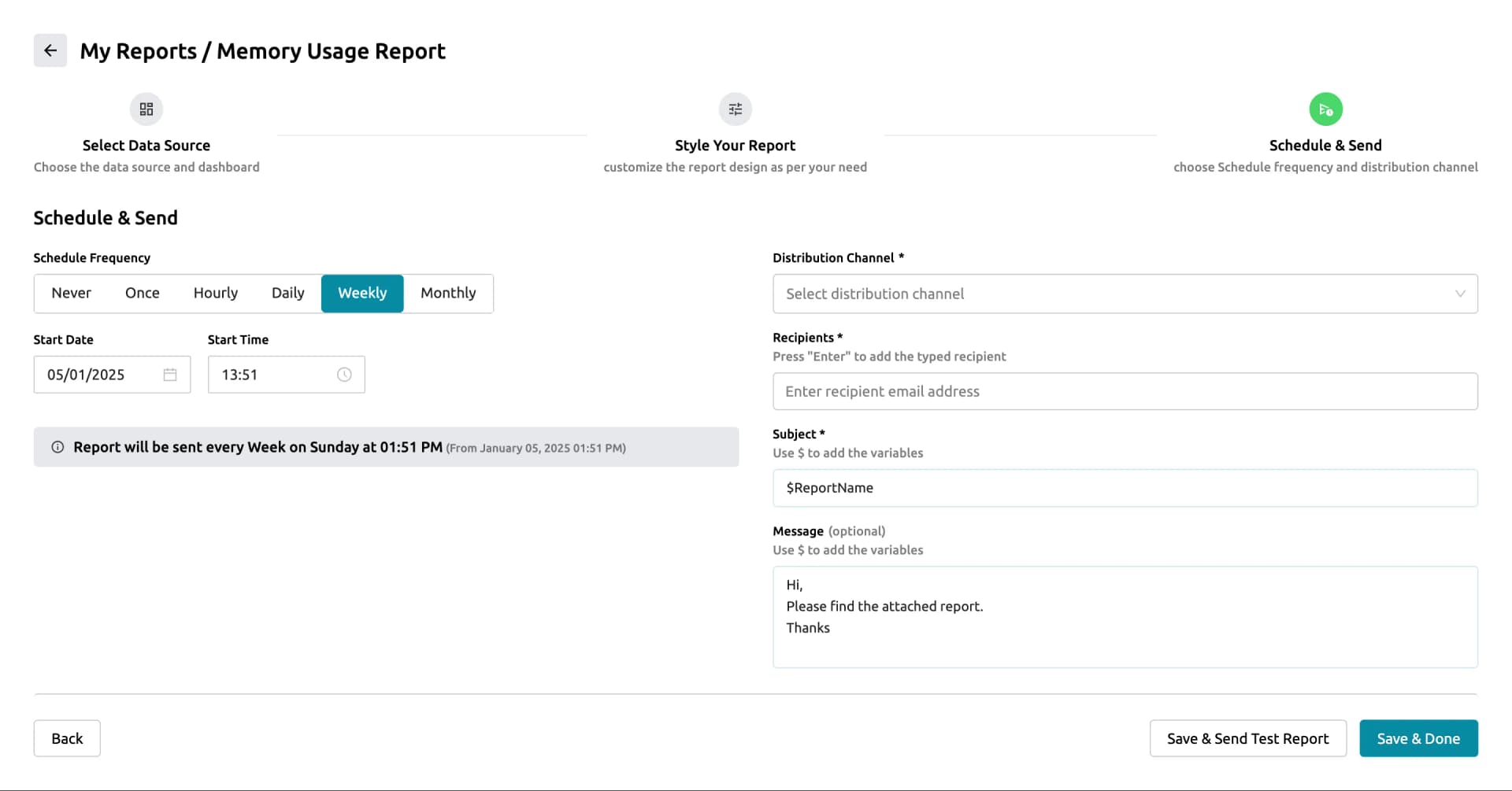 Advanced Report