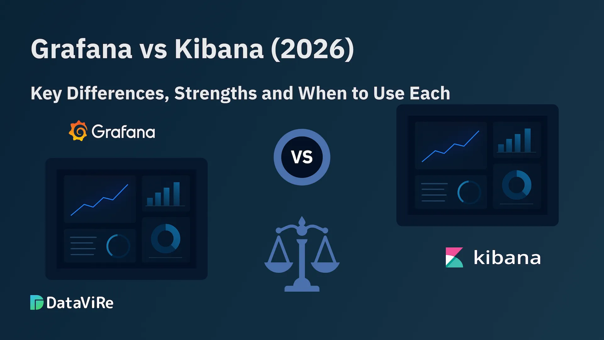 Grafana vs Kibana (2026): Key Differences, Strengths and When to Use Each Grafana vs Kibana (2026): Key Differences, Strengths and When to Use Each
